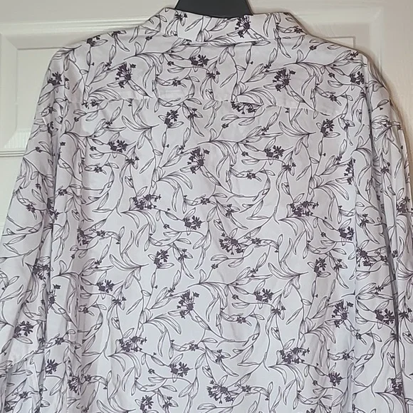 Big and Tall Button Down Men Shirt - Picture 5 of 6